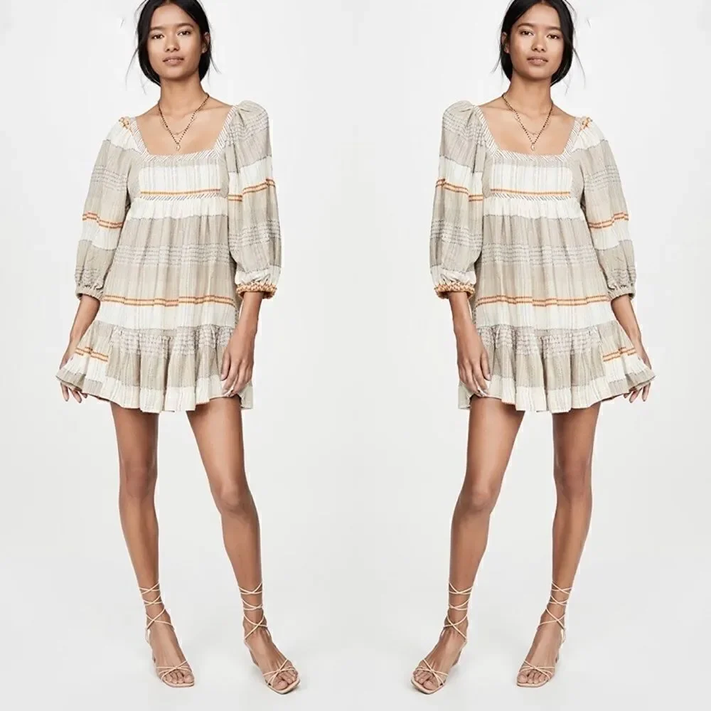 💯 FREE PEOPLE MINI COZY DRESS
